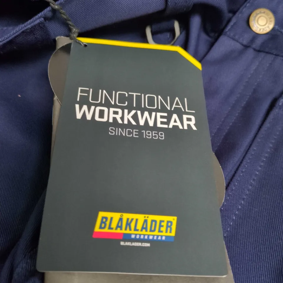 BLÅKLÄDER FUNCTIONAL WORKWEAR TROUSERS – NAVY, UK 34L (EU C150)