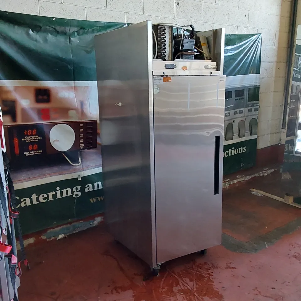 WILLIAMS LJ1SA JADE STAINLESS STEEL SINGLE DOOR COMMERCIAL FREEZER