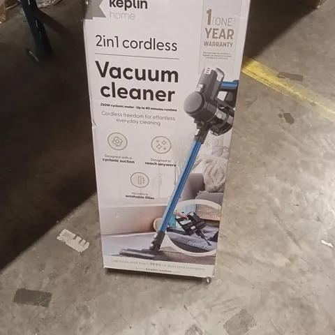 BOXED KEPLIN 2IN1 CORDLESS VACUUM CLEANER