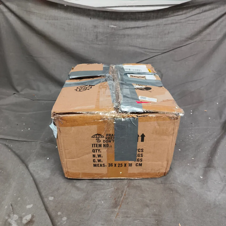 2 X GOLD-TONED DECORATIVE LIGHT  WITH WIRING – WRAPPED IN PROTECTIVE PLASTIC BOXED