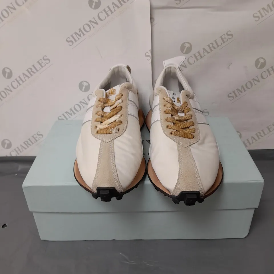 LANVIN PARIS LADIES TRAINERS WHITE SIZE EU 41