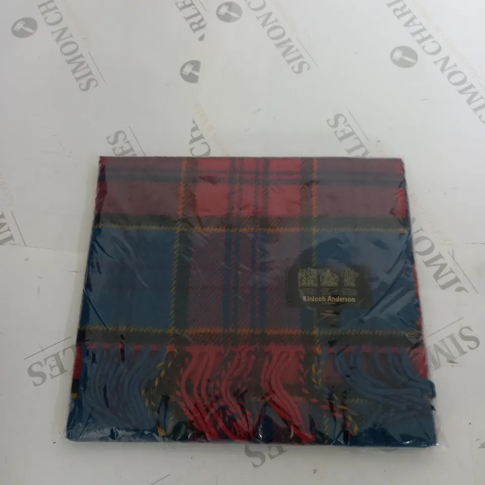 BAGGED KINLOCH ANDERSON LABSWOOL SCARF 