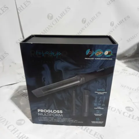BOXED REVAMP PROGLOSS MULTIFORM 3-IN01 CURL AND WAVES