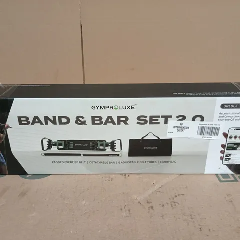 BOXED GYMPRO LUXE BAND & BAR SET 2.0 