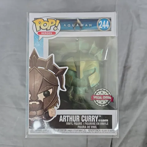 FUNKO POP! HEROES: ARTHUR CURRY AS AQUAMAN – SPECIAL EDITION VINYL FIGURE (BOXED)