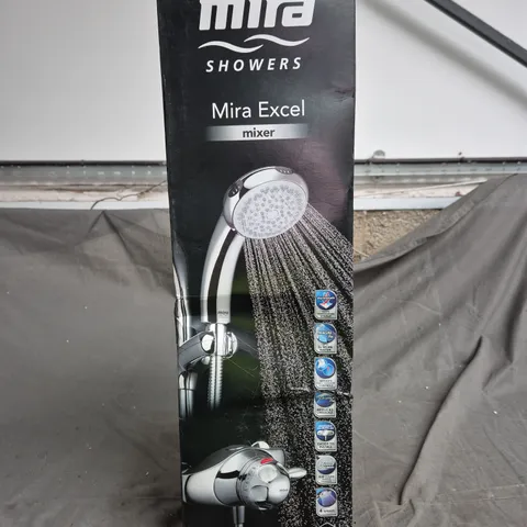 MIRA EXCEL SHOWER MIXER – BOXED (CHROME FINISH)