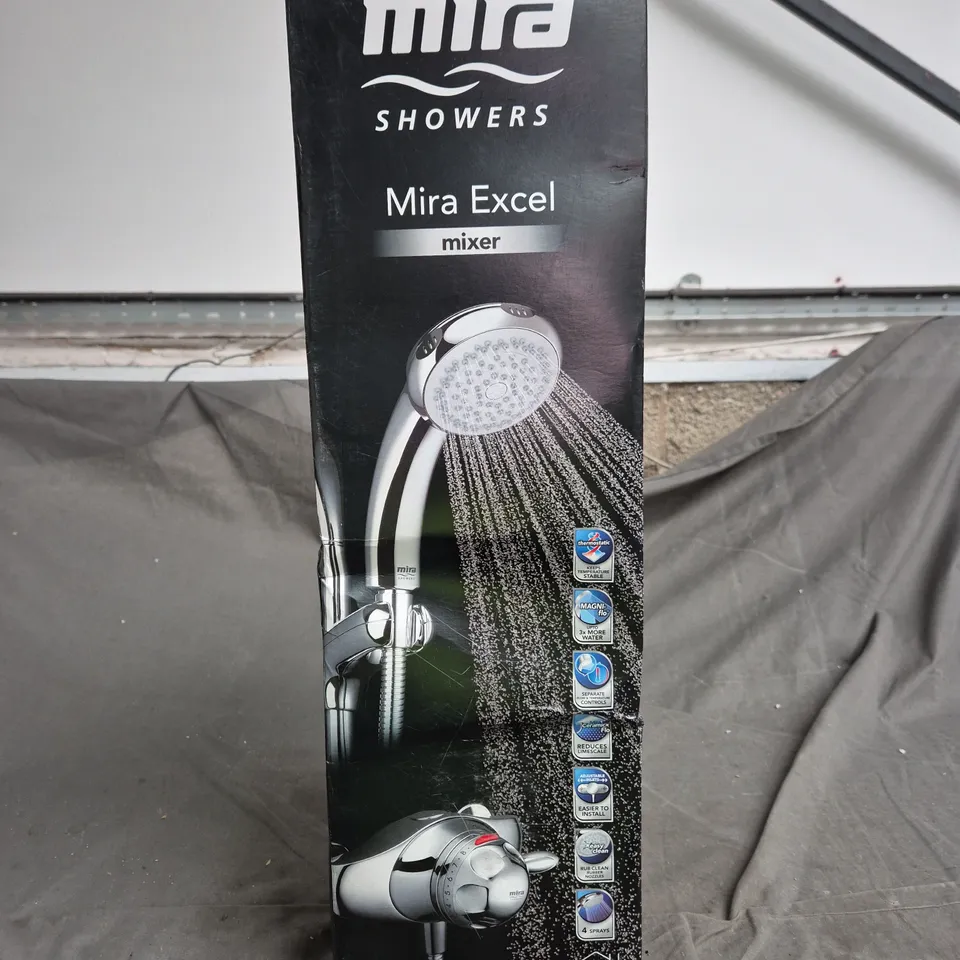 MIRA EXCEL SHOWER MIXER – BOXED (CHROME FINISH)