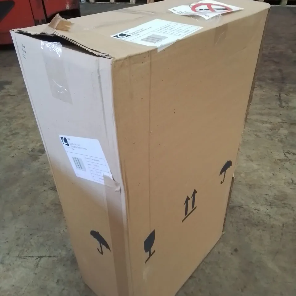 BOXED AS NEW CALYPSO QUADRA WC UNIT IN LIMED OAK - 500X255X829MM