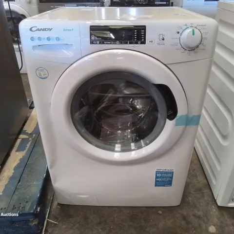 CANDY SMART PRO CS1410TE FREESTANDING WASHING MACHINE, 10 KG LOAD, 1400 RPM, WHITE [ENERGY CLASS E]