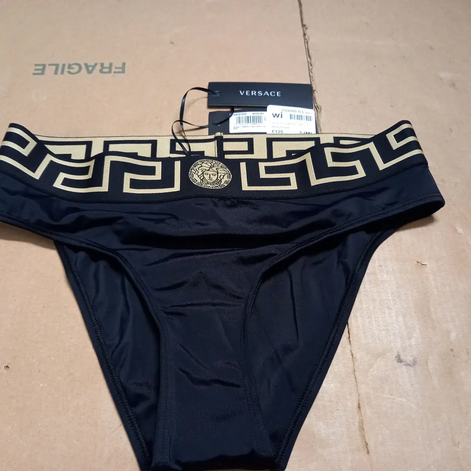 VERSACE TAPE BIKINI BOTTOMS - 3(M)