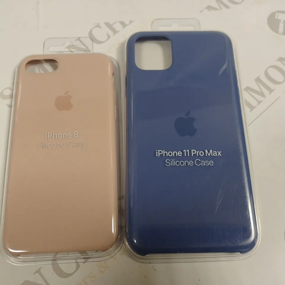 LOT OF 5 ASSORTED IPHONE MOBILE PHONE CASES 