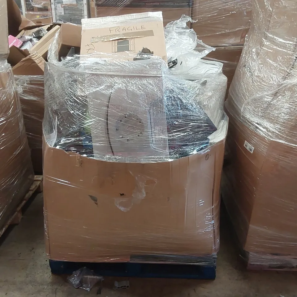 PALLET CONTAINING A LARGE ASSORTMENT OF KOORUI MONITORS, AND OTHER ASSORTED GOODS