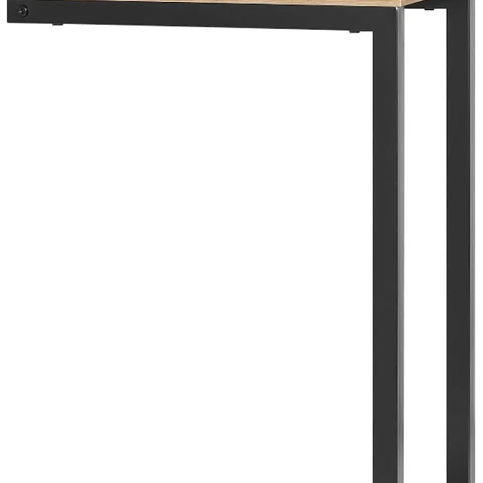 BOXED SOBUY SIDE TABLE - NATURAL & BLACK (1 BOX)