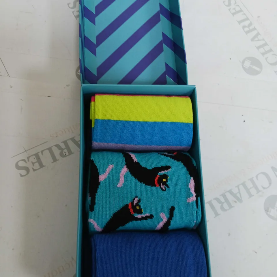 BOXED HAPPY SOCKS GIFT SET - SIZE 41-46