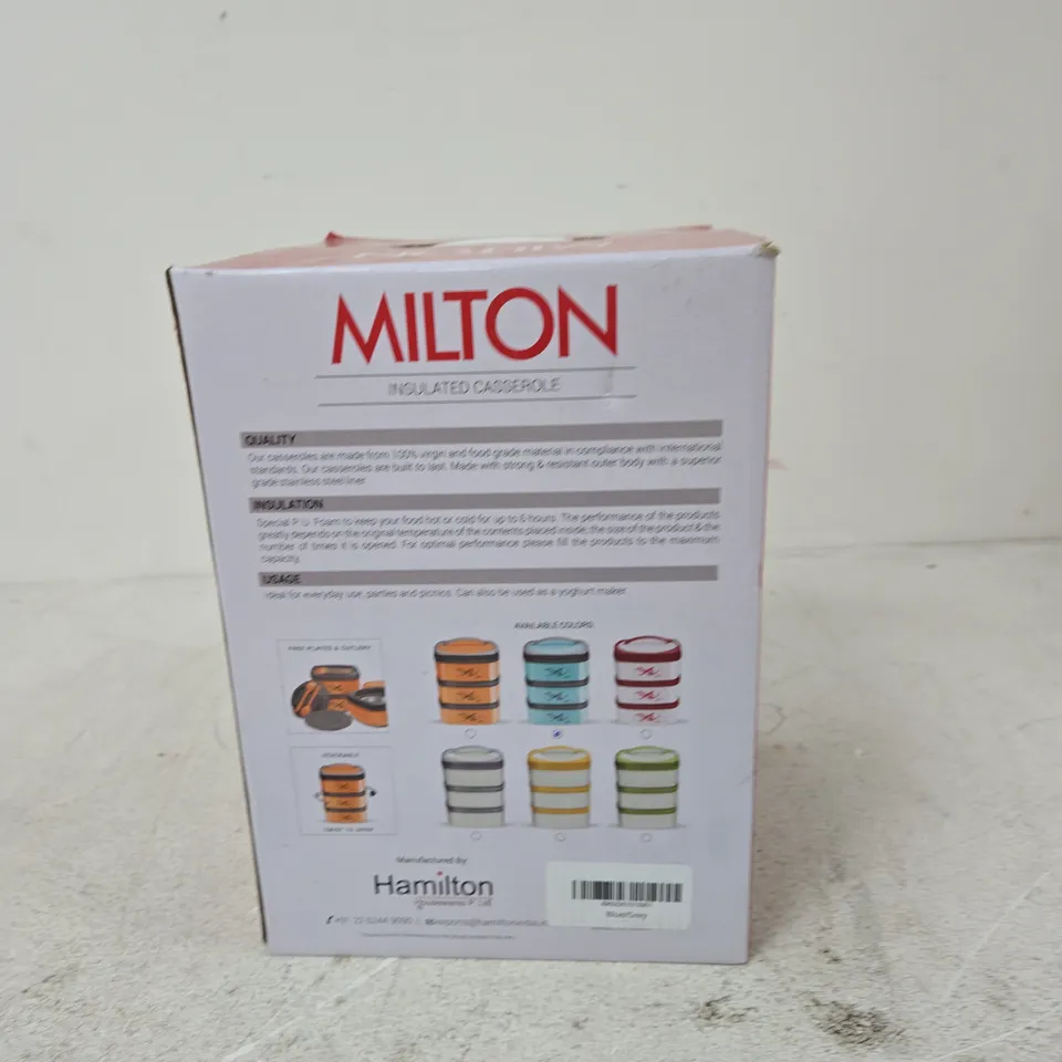 MILTON INSULATED CASSEROLE TRAVEL MATE – SET OF 3