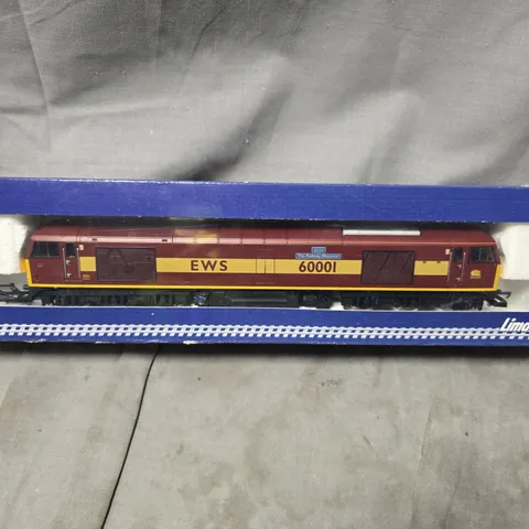BOXED LIMA DIESEL LOCOMOTIVE CLASS 60001 'THE RAILWAY OBSERVER' – EWS LIVERY