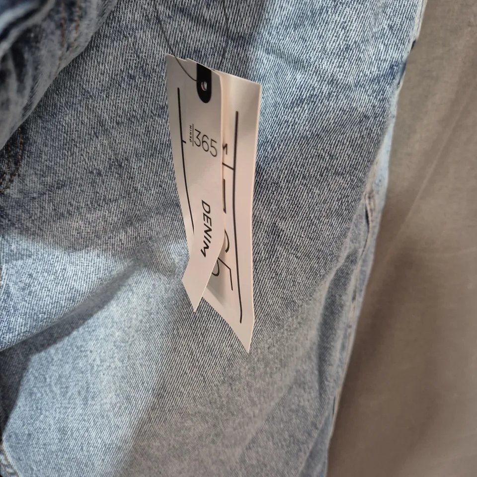 365 DENIM JEANS – LIGHT WASH, UK 12 (WOMEN)