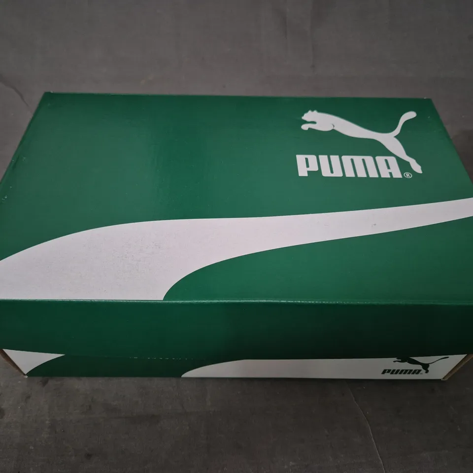 BRAND NEW BOXED PAIR OF PUMA WOMEN'S CALI SPORT TONAL SHOES IN MARSHMALLOW UK SIZE 5.5