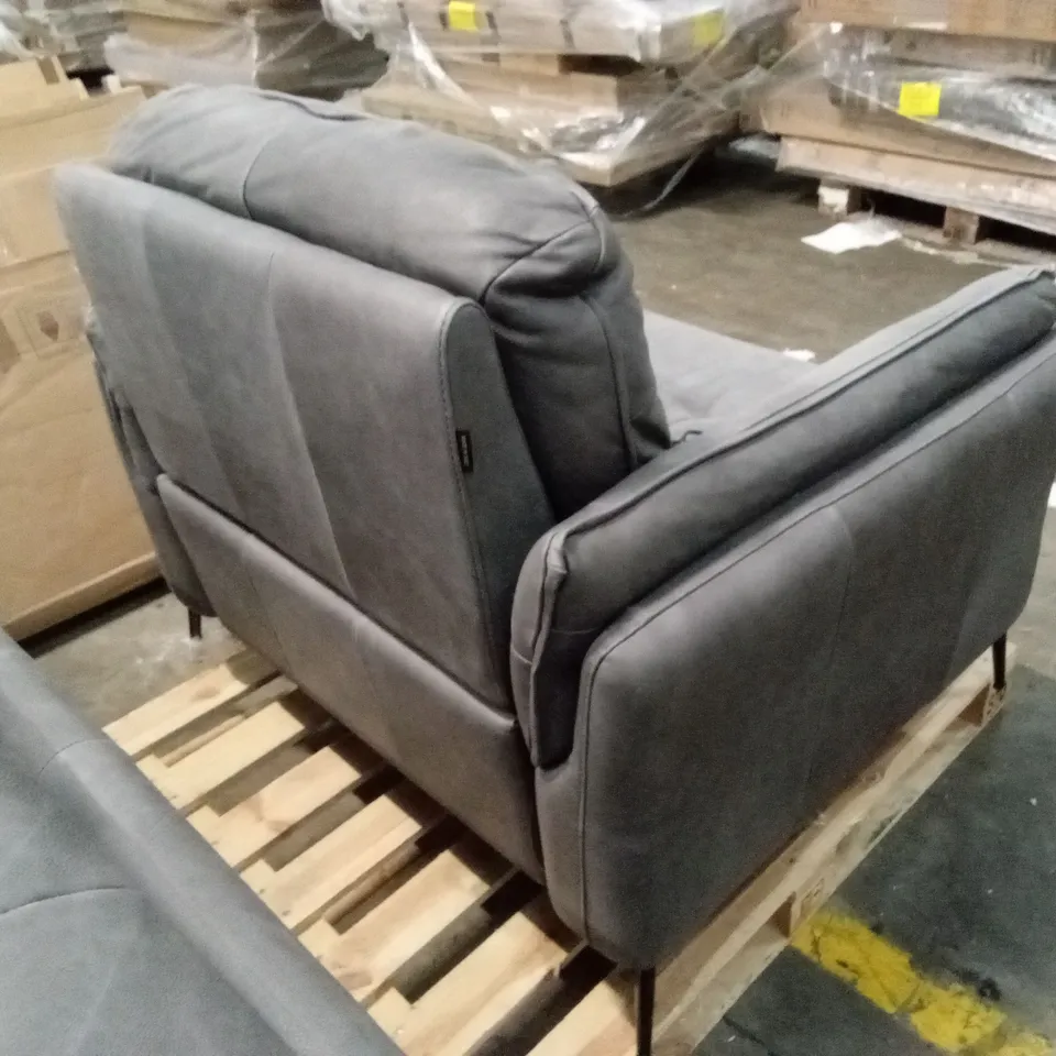 QUALITY DESIGNER ITALIAN MADE BOLZANO ELECTRIC RECLINER LEATHER CHAIR