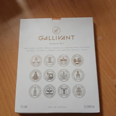 BOXED GALLIVANT NOMAD SET 12 X 1.2ML EAU DE PARFUM