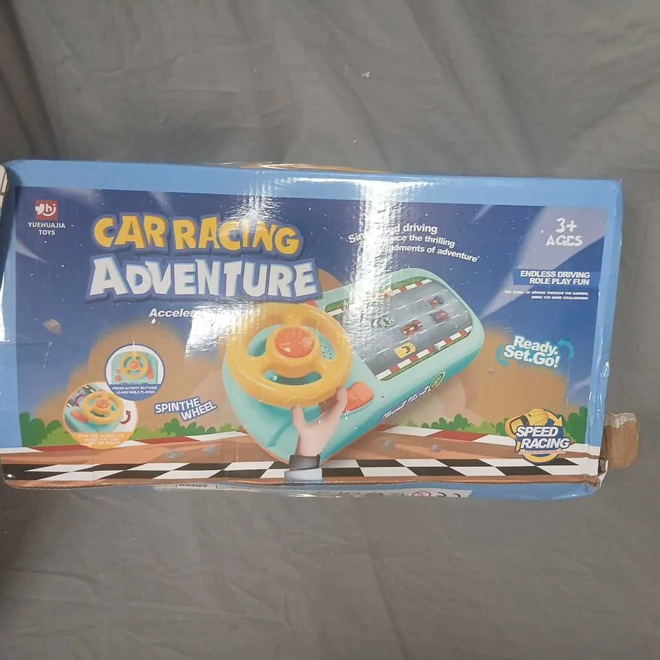 CAR RACING ADVENTURE TOY SET - BOXED