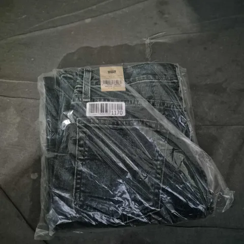 BAGGED LEVIS STRAUSS DEINM JEANS - SIZE W27 X L30