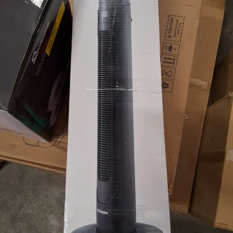 BOXED DIMPLEX TOWER COOLING FAN - BLACK