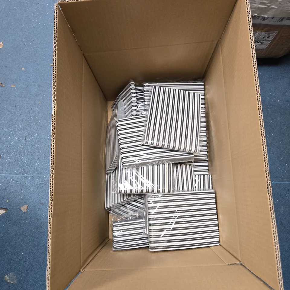 BOX OF APPROXIMATELY 20 GELITE MANICURE TOOL (NAIL FILE) – STRIPED NOTEBOOK IN SEALED PLASTIC