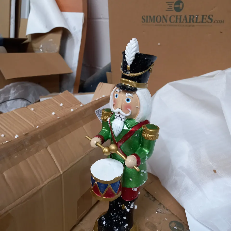 CHRISTMAS DECOR LIGHT UP NUTCRACKER