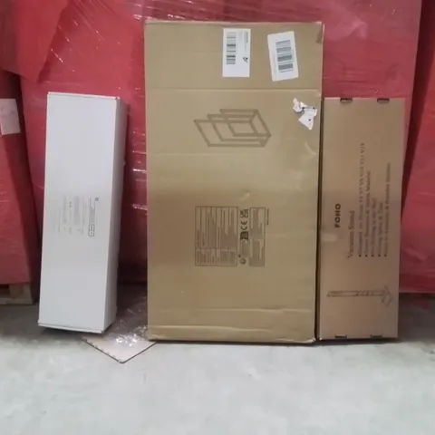 PALLET OF ASSORTED HOUSEHOLD GOODS AND PRODUCTS TO INCLUDE;METAL TOWEL RACK,VACUUM STAND,SHOWER MIXER WITH SET