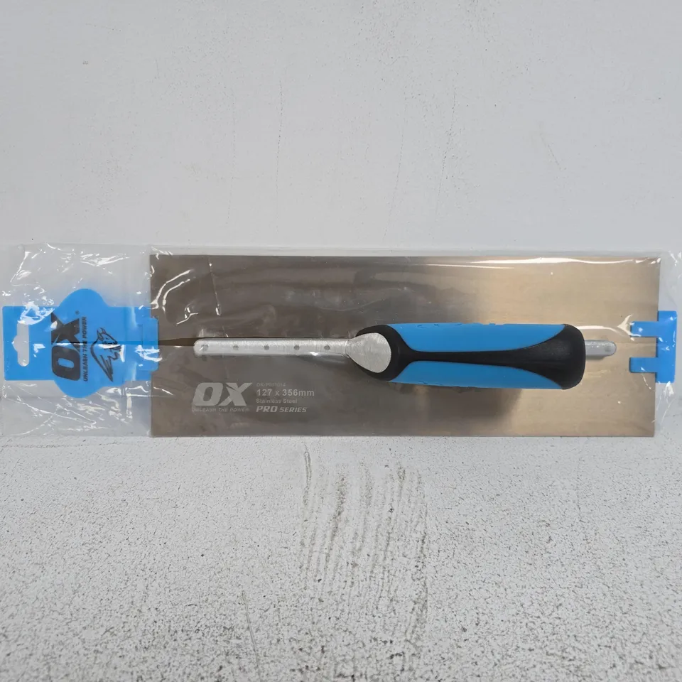 OX PLASTERING TROWEL, (L) 127MM X (W) 356MM