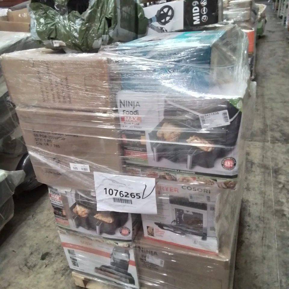 PALLET OF APPROXIMATELY 26 UNPROCESSED RAW RETURN HOUSEHOLD AND ELECTRICAL GOODS TO INCLUDE;