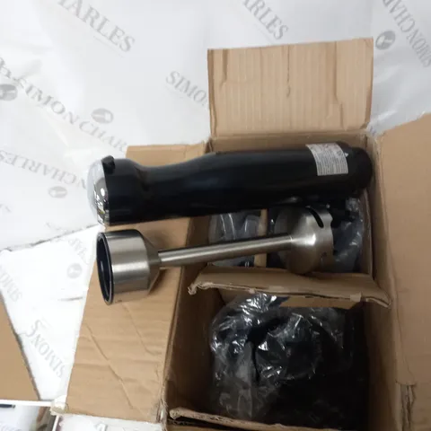 BOXED COOK'S ESSENTIALS CORDLESS STICK BLENDER 