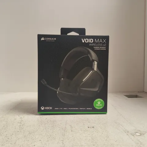 BOXED CORSAIR VOID MAX WIRELESS V2 GAMING HEADSET