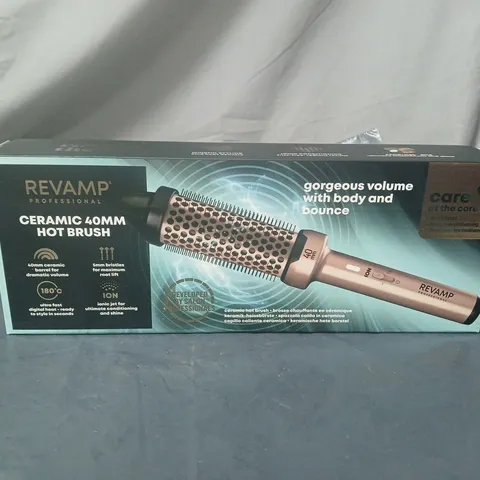 REVAMP CERAMIC 40MM HOT BRUSH BOXED