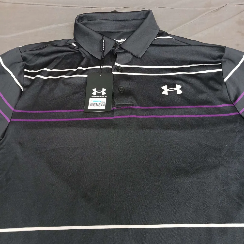 UNDER ARMOUR PLAYOFF POLO SHIRT - SIZE S/M