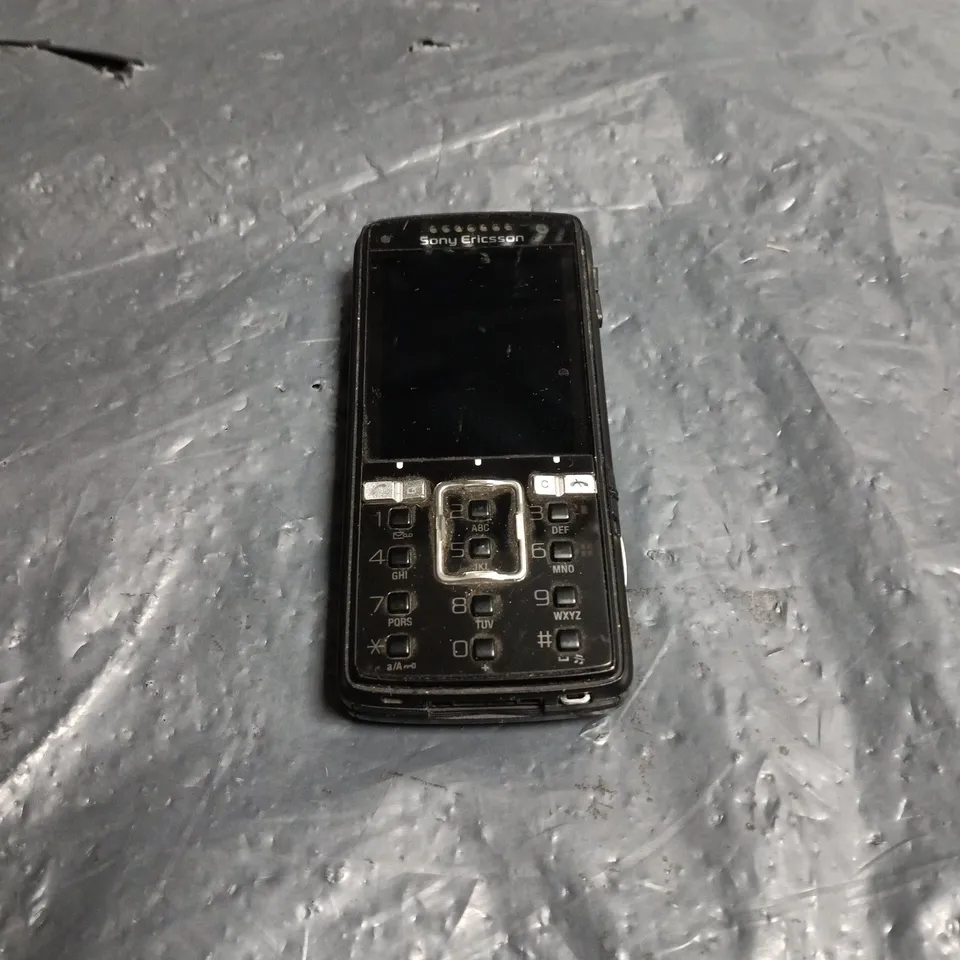 SONY ERICSSON CYBER-SHOT MOBILE PHONE – BLACK, 5MP CAMERA