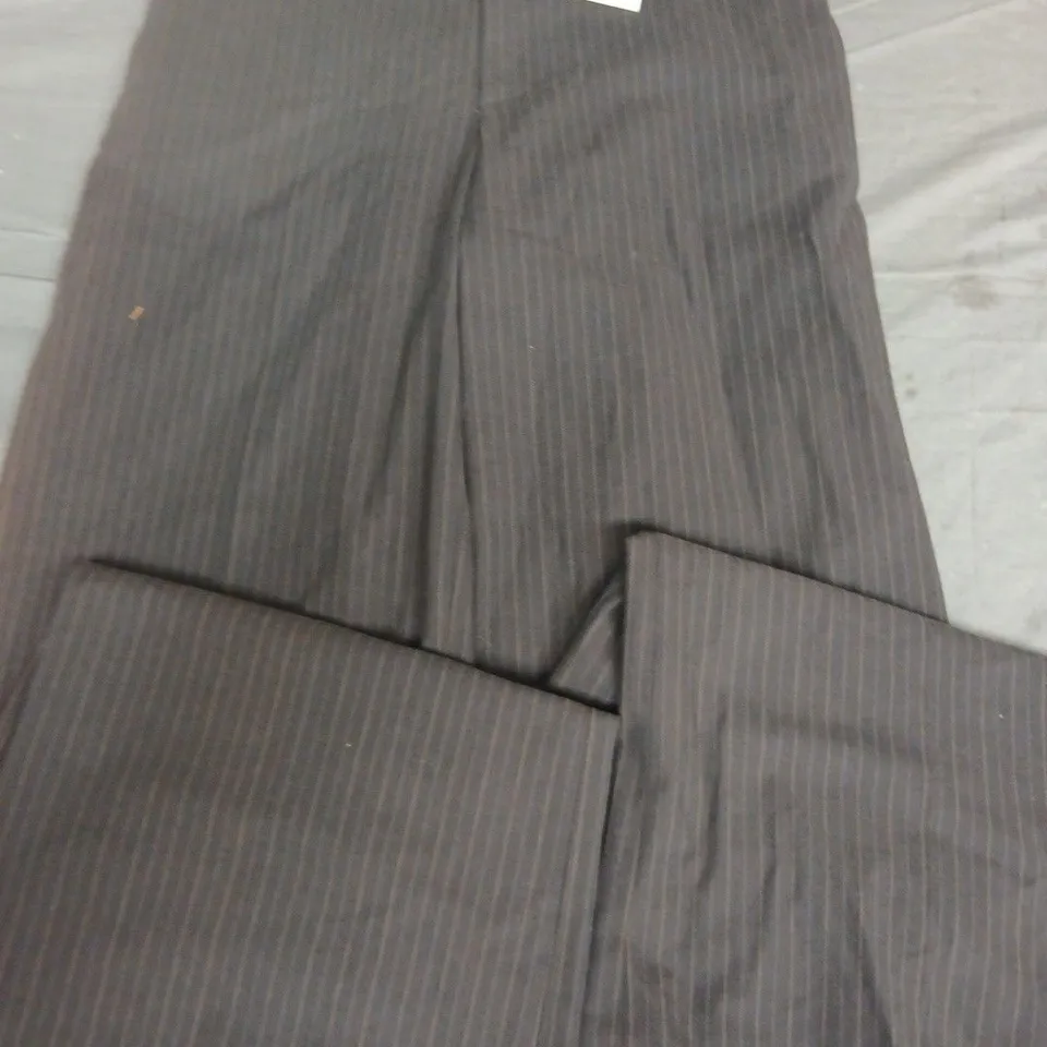 ALYSI PANTALONE COTONE GESSATO APIO TROUSERS - 42