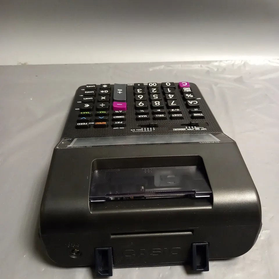 CASIO HR-150RCE PRINTING LCD DISPLAY CALCULATOR IN BLACK