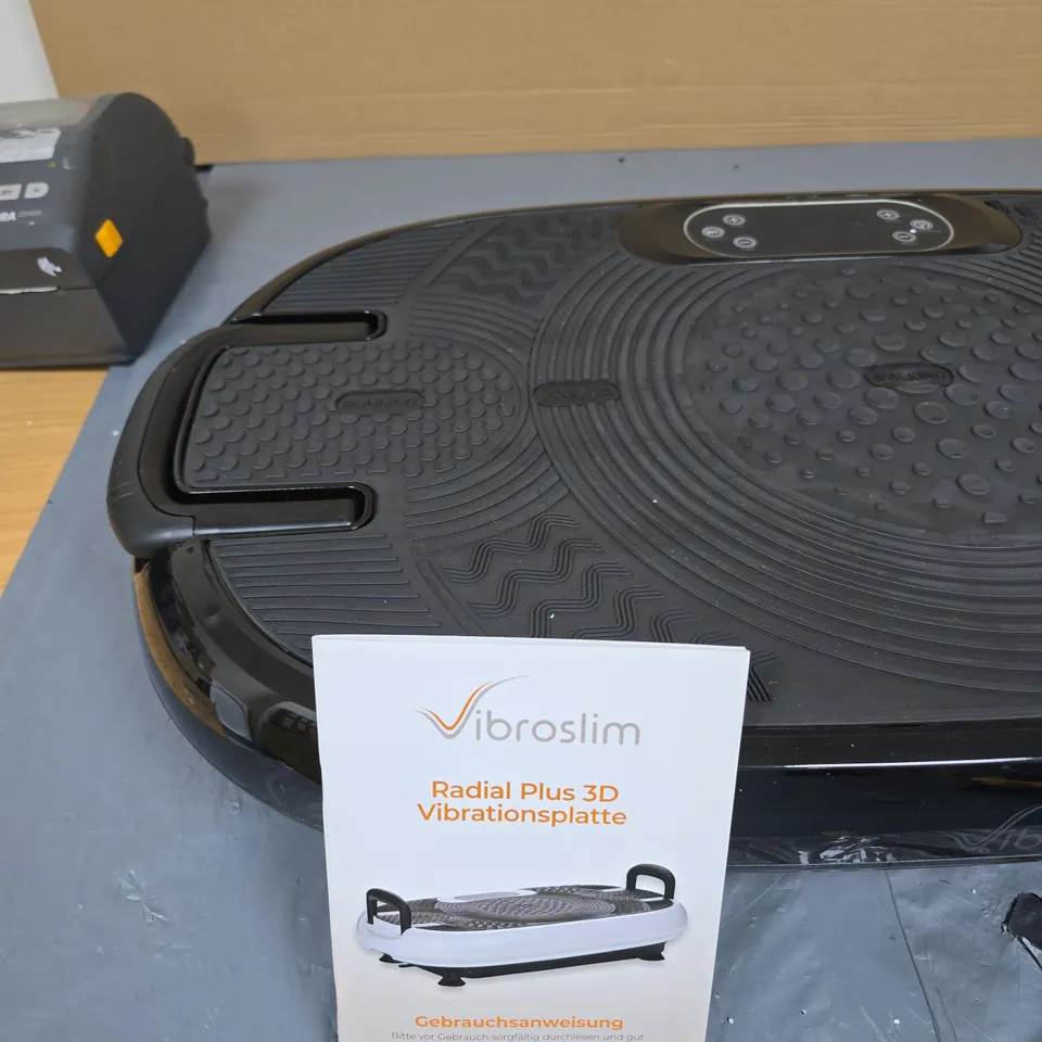 VIBROSLIM RADIAL PLUS 3D VIBRATION PLATE