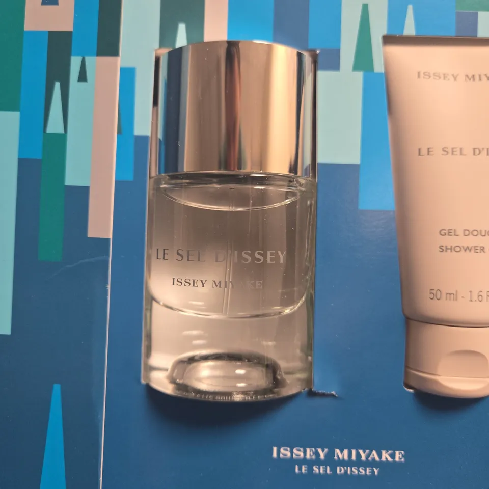 BOXED ISSEY MIYAKE 2-PIECE 50ML EAU DE TOILETTE SET 