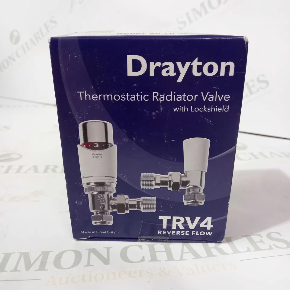 BOXED DRAYTON THERMOSTATIC RADIATOR VALVE 
