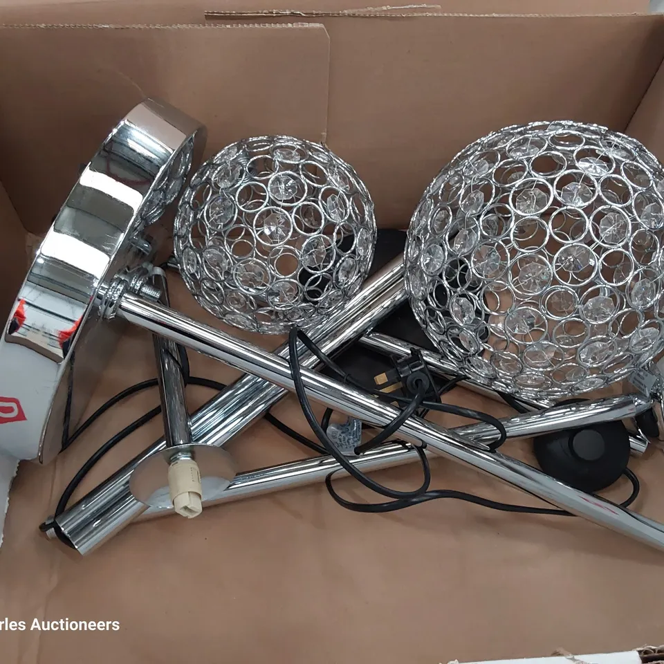 DARLIGTON 2 LIGHT FLOOR LAMP RRP £80