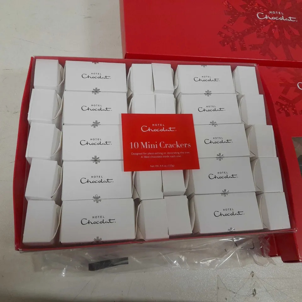 8 ASSORTED HOTEL CHOCOLAT PRODUCTS TO INCLUDE;