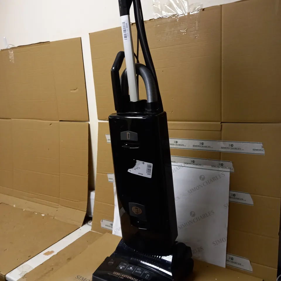 SEBO 91500GB1 AUTOMATIC X7 ONYX EPOWER BAGGED VACUUM, BLACK