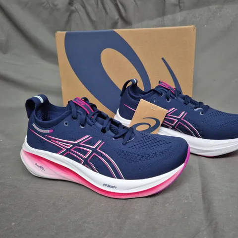 BOXED PAIR OF OASICS GEL-NIMBUS 26 WOMENS UK 6 1/2