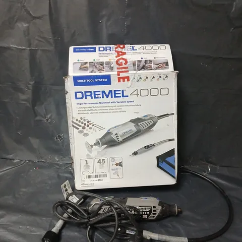 BOXED DREMEL 4000 MULTITOOL SYSTEM