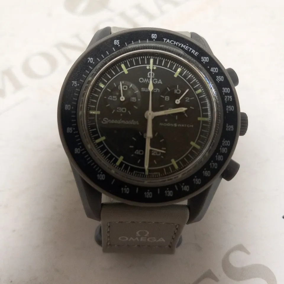 OMEGA SWATCH MISSION TO MERCURY WRIST WATCH