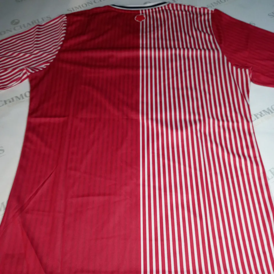 SOUTHAMPTON FC HOME SHIRT SIZE UNSPECIFIED