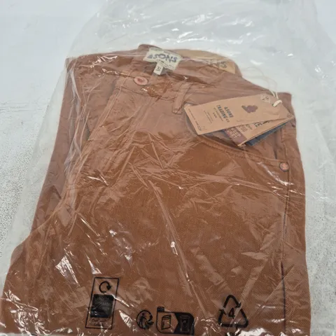 S&SONS TRADING CO – MEN'S WORKWEAR TROUSERS, BROWN CORDUROY, UK 32